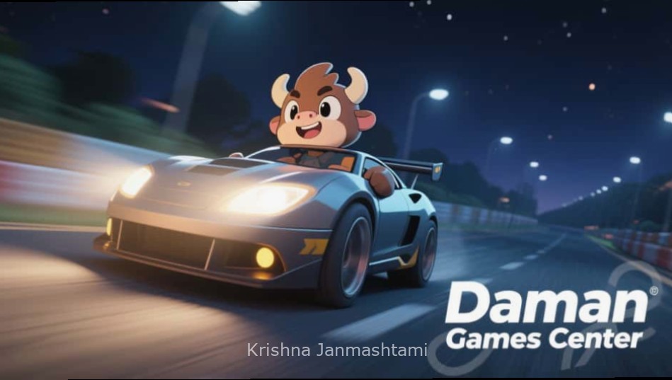 Krishna Janmashtami gameplay showing Dahi Handi challenge with players forming human pyramid